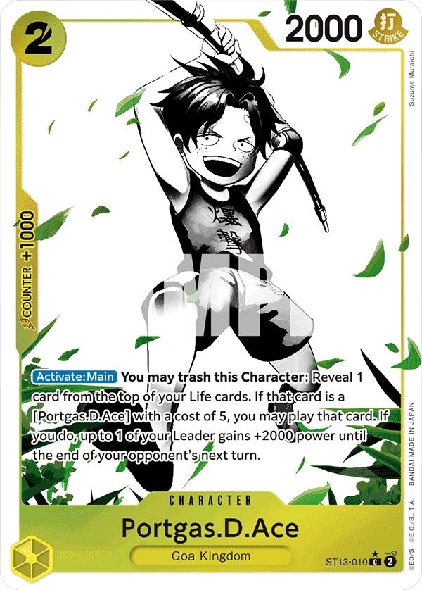 Image of Portgas.D.Ace (Parallel) [Ultra Deck: The Three Brothers]