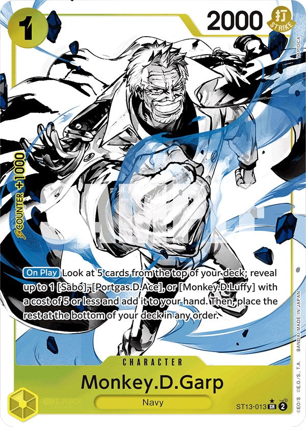 Image of Monkey.D.Garp (Parallel) [Ultra Deck: The Three Brothers]