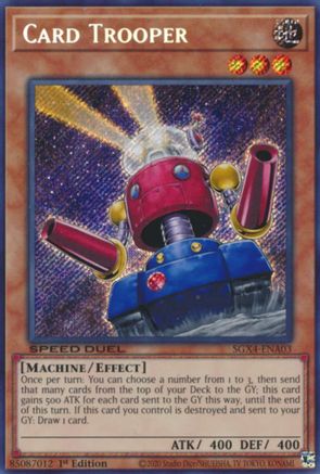 Image of Card Trooper (Secret Rare) [SGX4-ENA03] Secret Rare