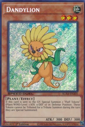 Image of Dandylion (Secret Rare) [SGX4-ENA05] Secret Rare