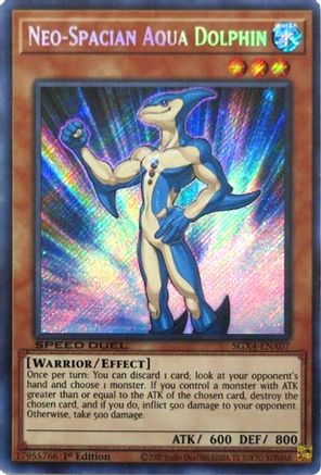 Image of Neo-Spacian Aqua Dolphin (Secret Rare) [SGX4-ENA07] Secret Rare
