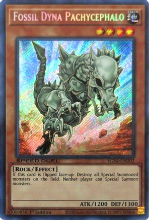 Image of Fossil Dyna Pachycephalo (Secret Rare) [SGX4-END02] Secret Rare