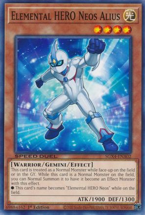 Image of Elemental HERO Neos Alius [SGX4-ENA02] Common