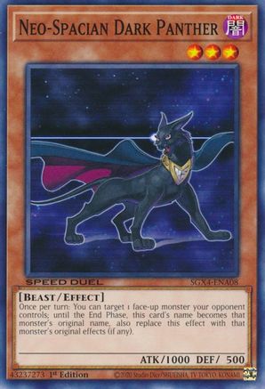 Image of Neo-Spacian Dark Panther [SGX4-ENA08] Common