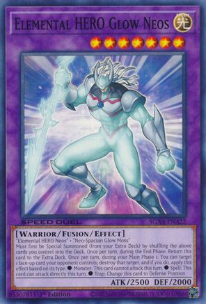 Image of Elemental HERO Glow Neos [SGX4-ENA22] Common
