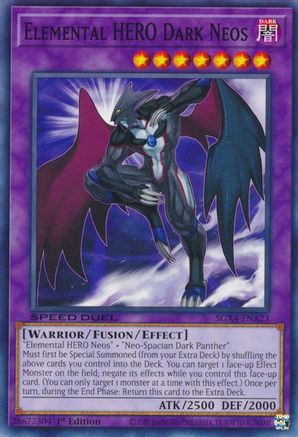 Image of Elemental HERO Dark Neos [SGX4-ENA23] Common