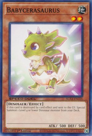 Image of Babycerasaurus [SGX4-ENC05] Common