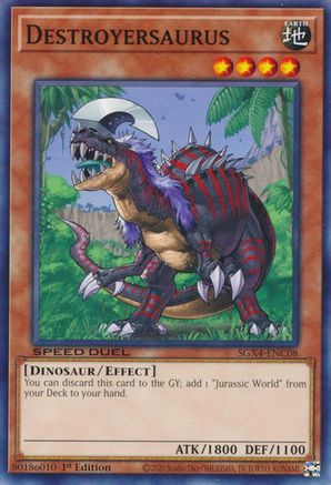 Image of Destroyersaurus [SGX4-ENC08] Common