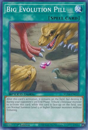 Image of Big Evolution Pill [SGX4-ENC12] Common