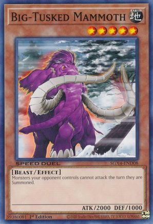 Image of Big-Tusked Mammoth [SGX4-END08] Common