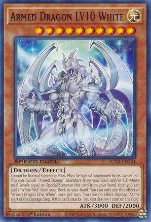 Image of Armed Dragon LV10 White [SGX4-ENE01] Common