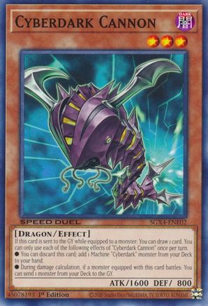 Image of Cyberdark Cannon [SGX4-ENE02] Common