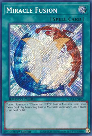 Image of Miracle Fusion (Secret Rare) [SGX4-ENE05] Secret Rare