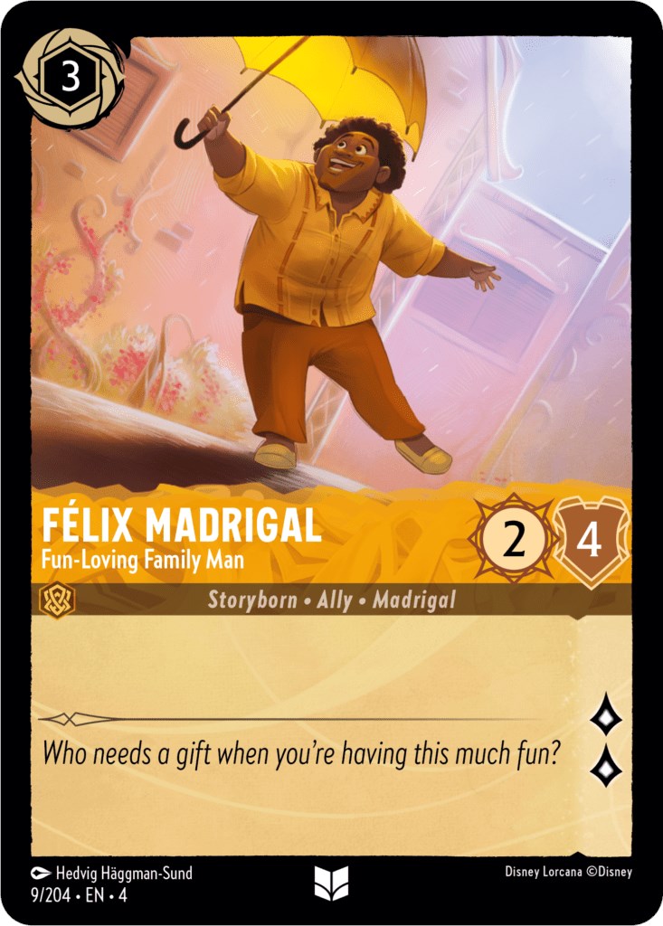 Image of Felix Madrigal - Fun-Loving Family Man (9/204) [Ursula's Return]