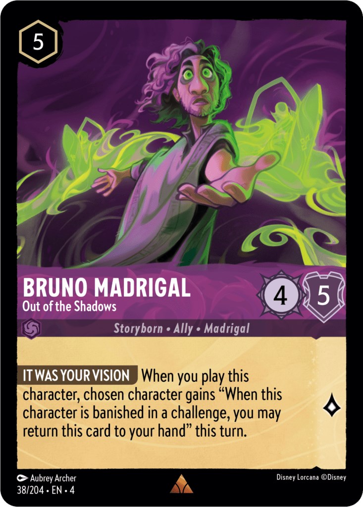 Image of Bruno Madrigal - Out of the Shadows (38/204) [Ursula's Return]