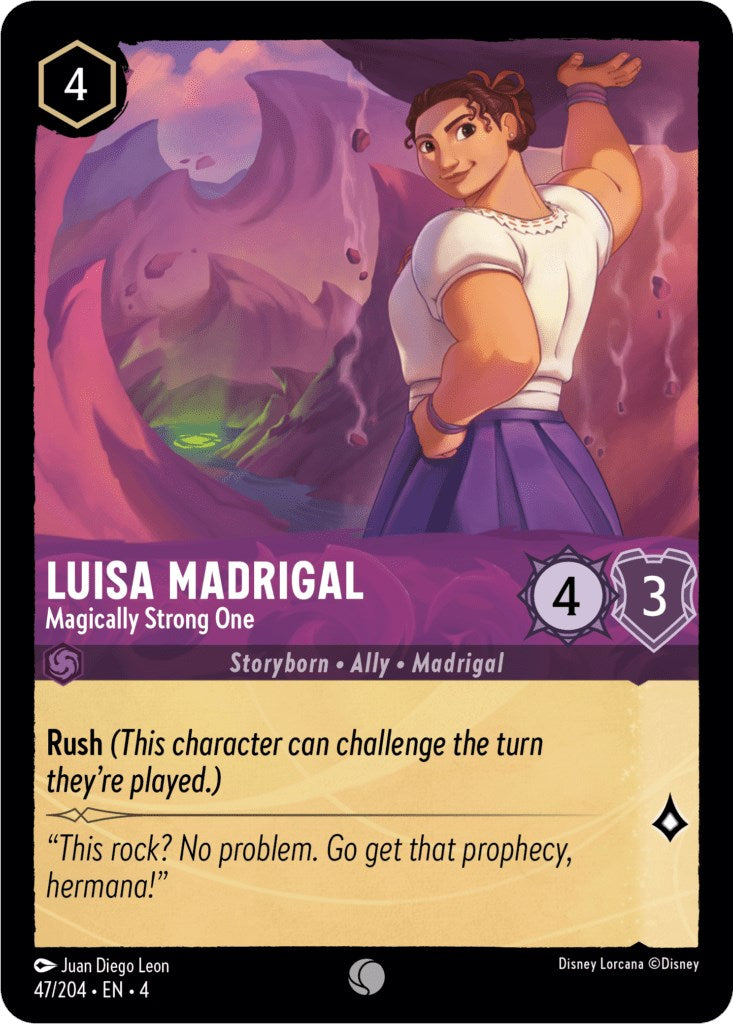 Image of Luisa Madrigal - Magically Strong One (47/204) [Ursula's Return]