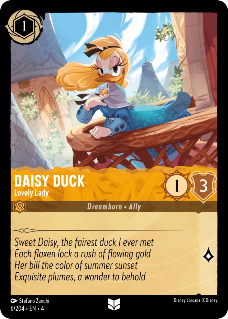 Image of Daisy Duck - Lovely Lady (6/204) [Ursula's Return]