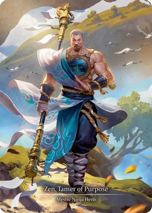 Image of Zen, Tamer of Purpose (Marvel) [MST046] (Part the Mistveil)  Cold Foil