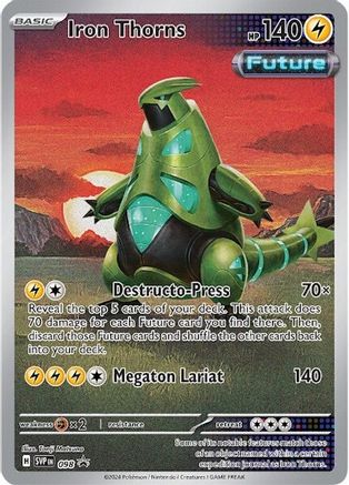 Image of Iron Thorns (098) [Scarlet & Violet: Black Star Promos]