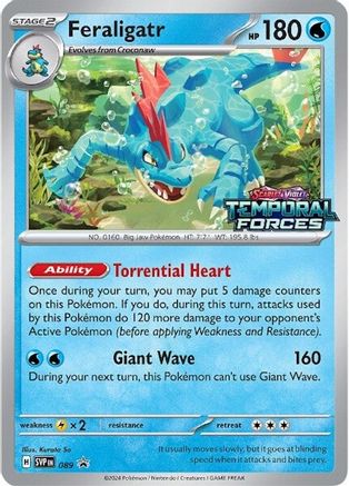 Image of Feraligatr (089) [Scarlet & Violet: Black Star Promos]