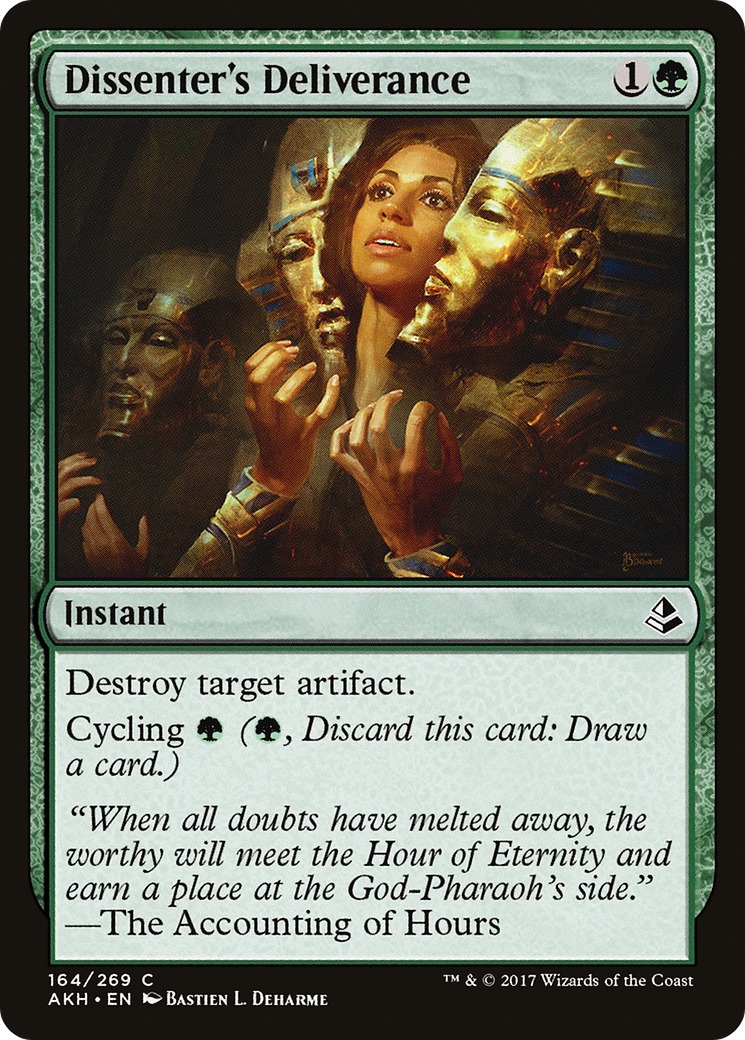 Image of Dissenter's Deliverance [Amonkhet]