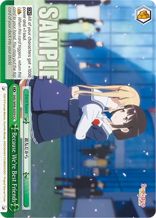 Image of Because We're Best Friends (SHS/W98-E059 CC) [Saekano the Movie: Finale]