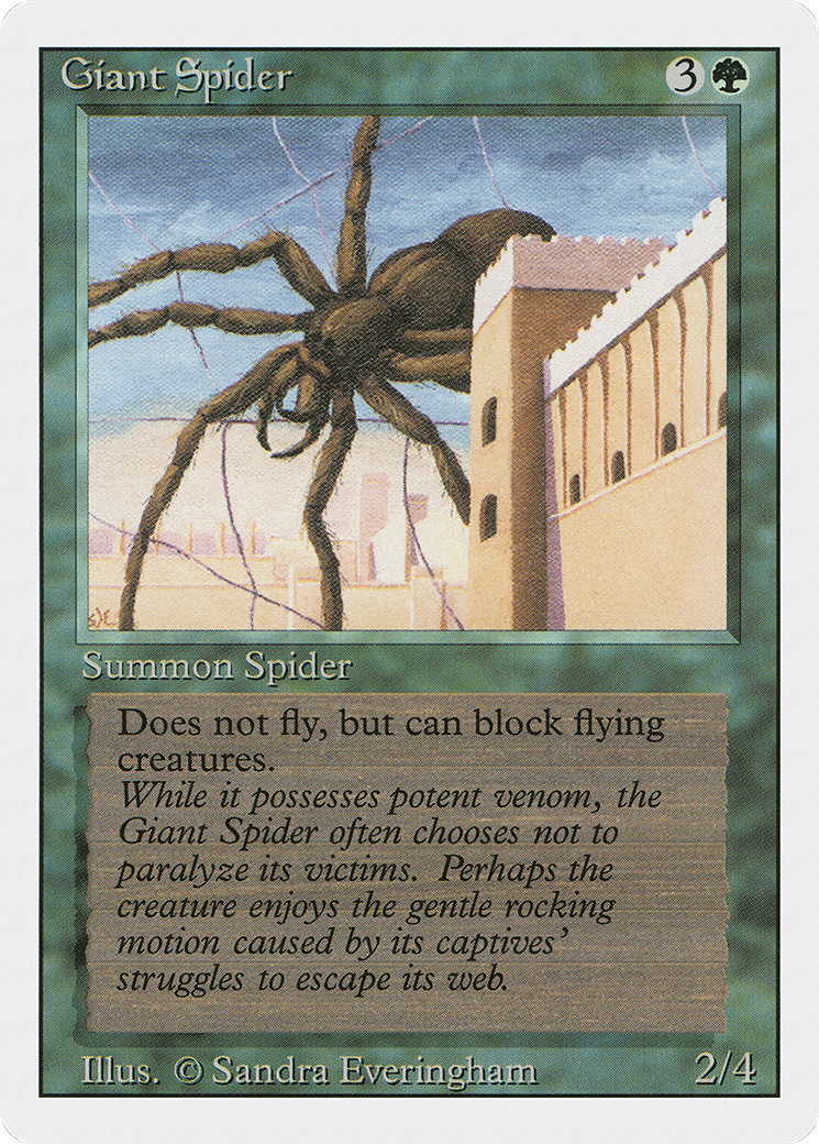 Image of Giant Spider [Revised Edition]