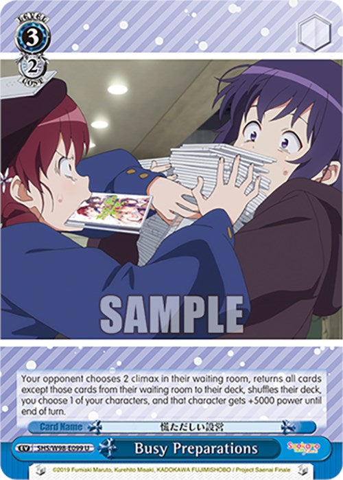 Image of Busy Preparations (SHS/W98-E099 U) [Saekano the Movie: Finale]