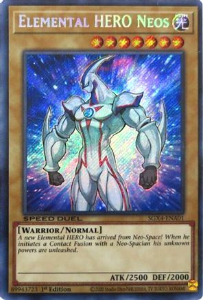 Image of Elemental HERO Neos (Secret Rare) [SGX4-ENA01] Secret Rare