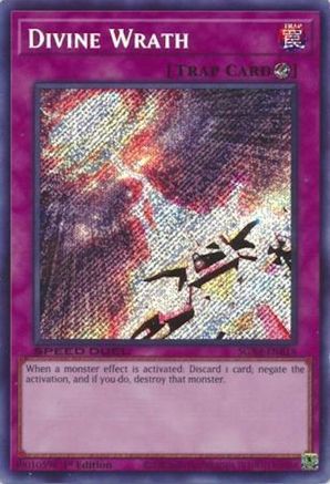 Image of Divine Wrath (Secret Rare) [SGX4-ENB18] Secret Rare