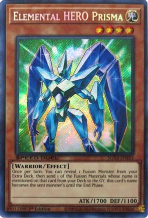 Image of Elemental HERO Prisma (Secret Rare) [SGX4-ENE03] Secret Rare
