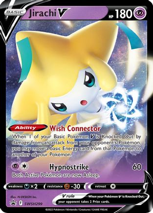 Image of Jirachi V (SWSH299) [Sword & Shield: Black Star Promos]