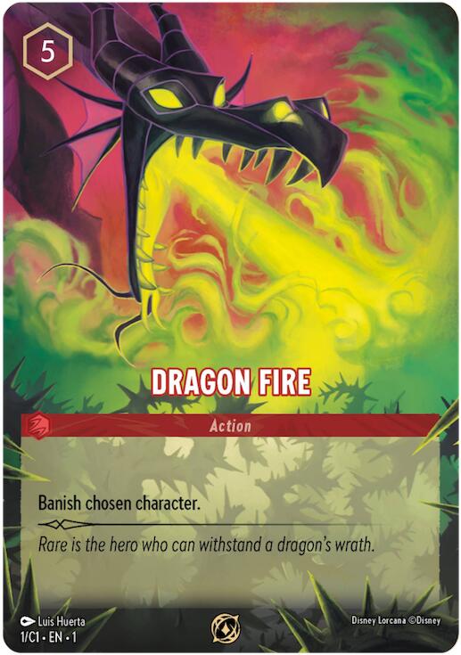 Image of Dragon Fire (1) [Promo Cards]