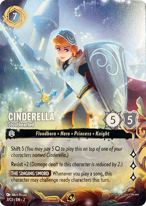 Image of Cinderella - Stouthearted (3) [Promo Cards]