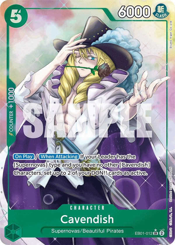 Image of Cavendish (Alternate Art) [Extra Booster: Memorial Collection]
