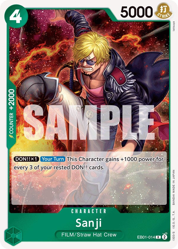 Image of Sanji [Extra Booster: Memorial Collection]