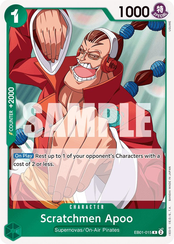 Image of Scratchmen Apoo [Extra Booster: Memorial Collection]