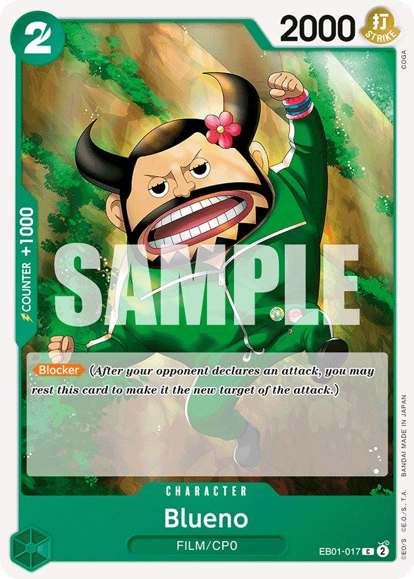 Image of Blueno [Extra Booster: Memorial Collection]