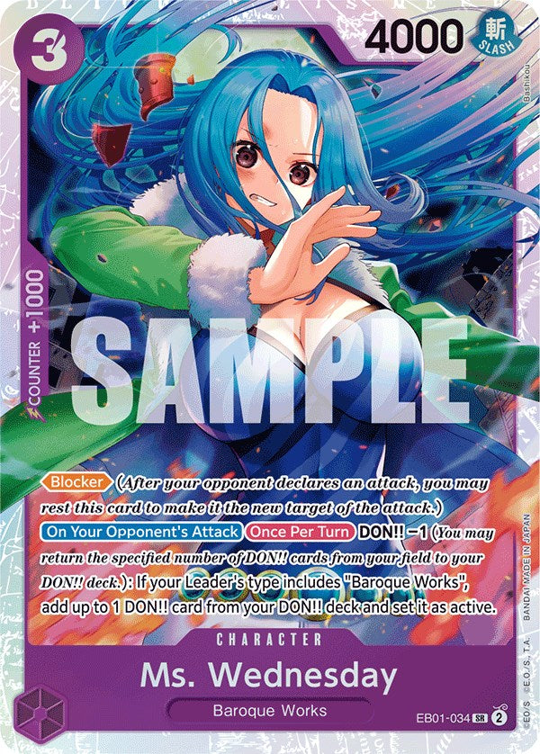 Image of Ms. Wednesday [Extra Booster: Memorial Collection]
