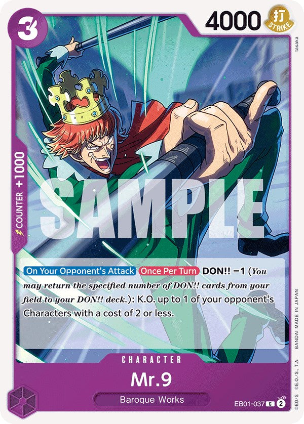 Image of Mr. 9 [Extra Booster: Memorial Collection]