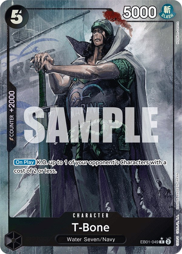 Image of T-Bone (Alternate Art) [Extra Booster: Memorial Collection]