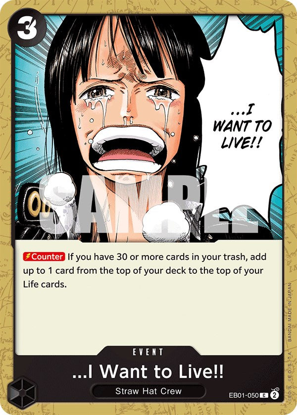 Image of ...I Want to Live!! [Extra Booster: Memorial Collection]