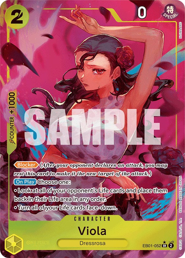 Image of Viola (Alternate Art) [Extra Booster: Memorial Collection]