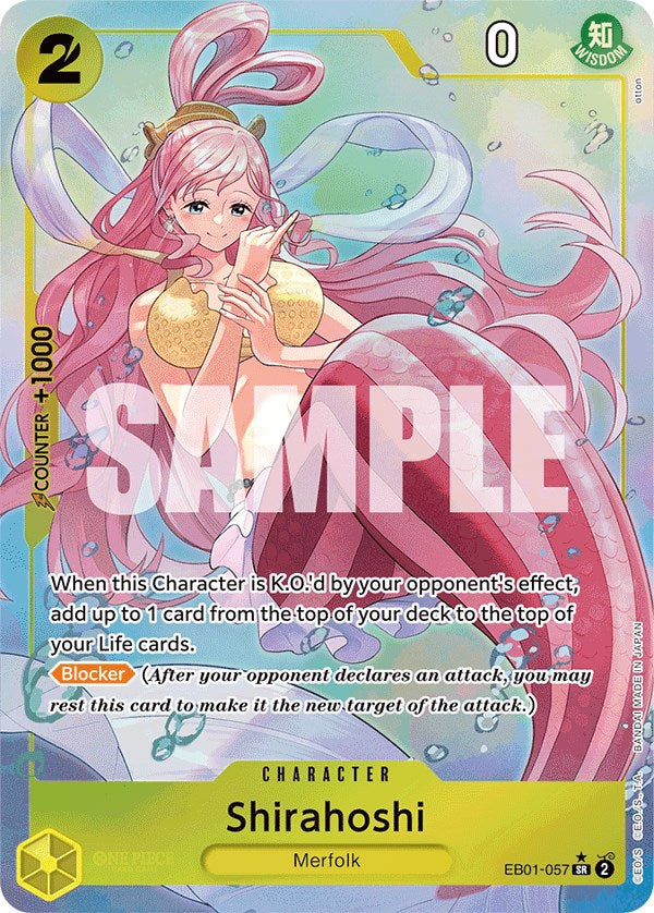 Image of Shirahoshi (Alternate Art) [Extra Booster: Memorial Collection]