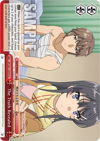 Image of The Truth Revealed [Rascal Does Not Dream of a Dreaming Girl]