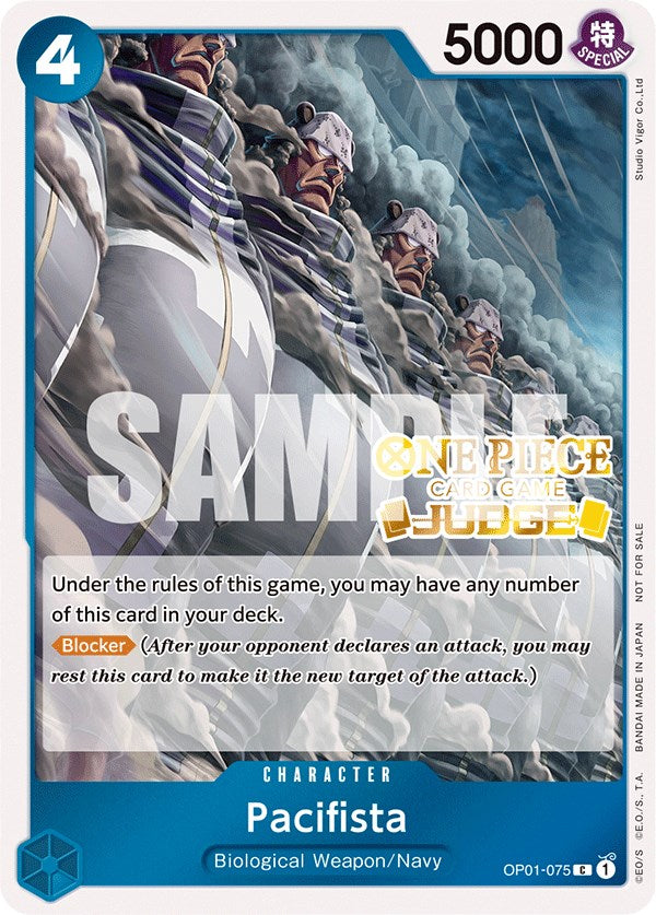 Image of Pacifista (Judge Pack Vol. 3) [One Piece Promotion Cards]