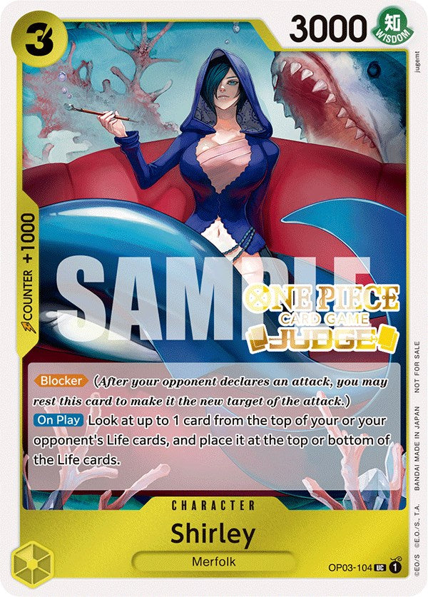 Image of Shirley (Judge Pack Vol. 3) [One Piece Promotion Cards]
