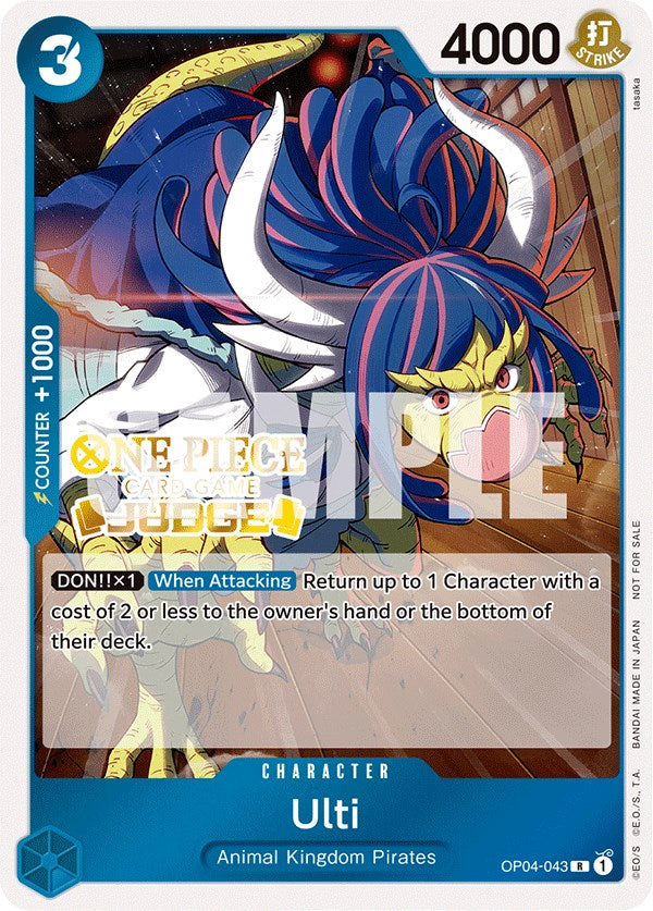 Image of Ulti (Judge Pack Vol. 3) [One Piece Promotion Cards]