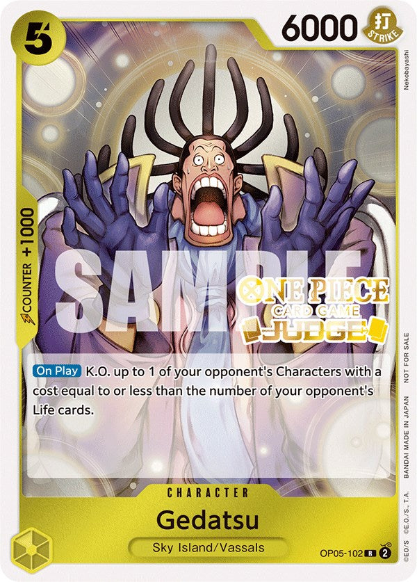 Image of Gedatsu (Judge Pack Vol. 3) [One Piece Promotion Cards]