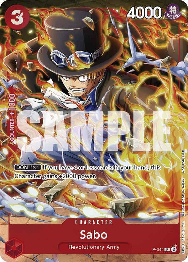 Image of Sabo (Event Pack Vol. 4) [One Piece Promotion Cards]